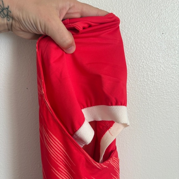 Women’s Activewear Columbia Sportswear Prima Agua Dress Size Large Red Print - Picture 13 of 15